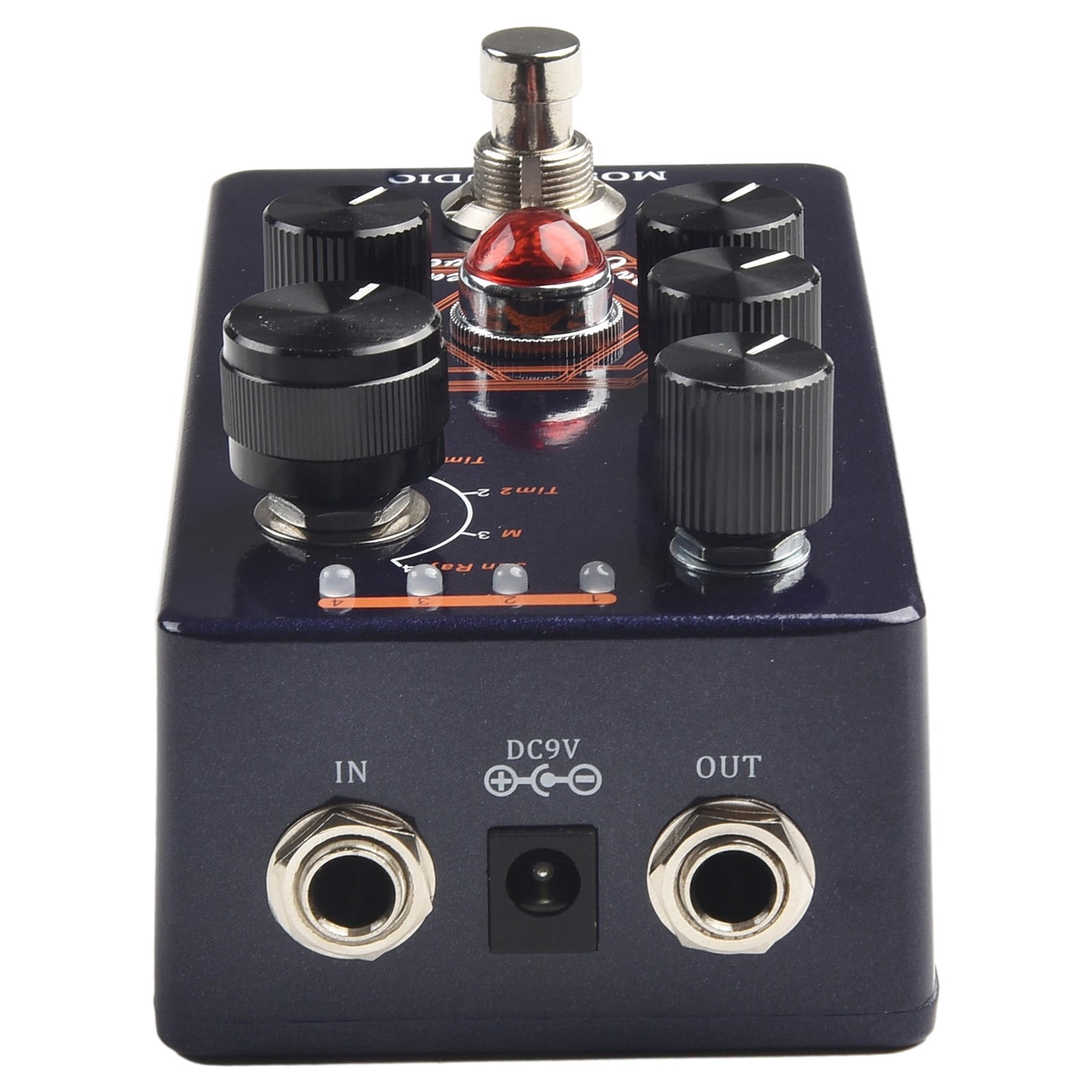 for Mosky Transparent Overdrive The Electric Guitar Effects Pedal Guitar Parts