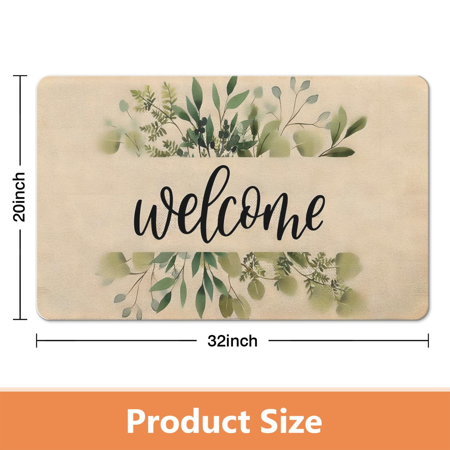 Deluxe Super Absorbent Quick-Drying Bath Mat – Non-Slip Rubber Bottom, 20x32 inch – Easy to Clean, Versatile as Bathroom Rug, Living Room Floor Mat & Kitchen Doormat