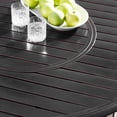 thumbnail image 4 of Oakland Living  44 in. Outdoor Aluminum Round Fire Table Set with Four Deep Seating Swivel Rocking Chair - 5 Piece, 4 of 10