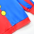 thumbnail image 5 of Girls Zip-up Hoodie Jacket Clown 3D Prints Sweatshirts Outer Coat, 5 of 6