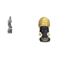 thumbnail image 1 of Estatua de Guan Yin,Estatua de Guan Yin para decoración del hogar.,Escultura de Kuanyin,figurita,decoración china,regalos,Estatua de mujer africana,Estante de oficina con estatua de mujer, 1 of 8