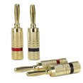 thumbnail image 1 of General Electric GE Premium Banana Plug Speaker Wire Connectors - 2 PACK, 1 of 1