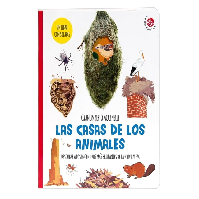 Libro Las Casas De Los Animales Tapa Blanda, Autor Gianumberto Accinelli, Editorial La Coccinella