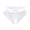 White, variant on Dursoulink Women's Plus Size High Waist Lace Thong - Breathable Seamless Thin Panties for Daily Comfortable Wear