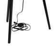 thumbnail image 5 of DecMode 62" Tripod Black Floor Lamp with Cream Fabric Shade, 5 of 16