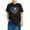 Black-7, variant on GERsome Girls 4th of July Patriotic Tops American Flag Graphic Tees Short Sleeve Crewneck T Shirts Loose Fit Summer USA Flag Stars Stripes Tops, 7-8 Years