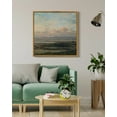 thumbnail image 3 of Drsoum Vintage Seascape Wall Art 16x16in Natural Framed Classic Retro Beach Landscape Wall Prints Farmhouse Kitchen Bathroom Office Decor, 3 of 6