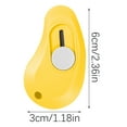 Artifact Egg Shaped Utility Retractable Portable Mini For Wrapping 