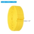 thumbnail image 2 of Uxcell Polyester Taekwondo Colored Ranking Belt For Practitioners Yellow 1.57"x7.8', 2 of 5