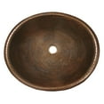 thumbnail image 2 of Native Trails CPS240 Rolled Classic 18.5 in. Copper Bath Sink, Antique, 2 of 3