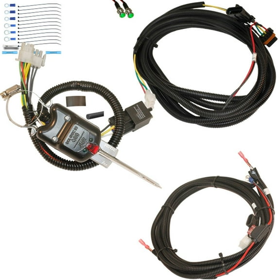 MCSADVENTURES Plug and Play turn kit with hazard (15-18 RZR) Black Lever Switch no lights