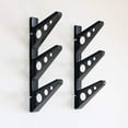 thumbnail image 2 of StoreYourBoard Ski Wall Rack – Horizontal Ski Rack Wall Mount, Holds 3 Pairs of Skis and Poles, Ski and Snowboard Wall Rack for Garage or Home, Holds Up to 40 lbs, 2 of 11