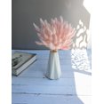thumbnail image 6 of 120pcs Dried Bunny Tail, Pink Bunny Tail, Natural Bulk Dried Flowers for Diy Bohemian Wedding Rustic Party Decoration, Home Decoration, Vase Decoration, Wreaths, Cake Decoration. (Pink), 6 of 6