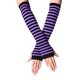 thumbnail image 1 of Guantes de invierno para mujer, largos, sin dedos, de punto, para muñeca y brazo, 1 of 3