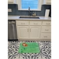 thumbnail image 3 of Mermaid Welcome Green Machine Washable Memory Foam Mat, 3 of 4