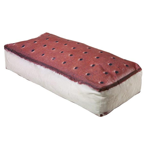 Fun Food Pillow Novelty Ice Cream Sandwich