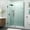 Matte Black, variant on Aston SDR960EZ-CH-5626-10 Belmore GS 55.25 to 56.25 x 72 in. Frameless Hinged Shower Door with Glass Shelves - Chrome