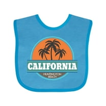 Inktastic Huntington Beach California Boys or Girls Baby Bib