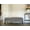 black, variant on SEAT4U Home Cushioned Top Bench with Line Black Stripe, 270 lb Limit