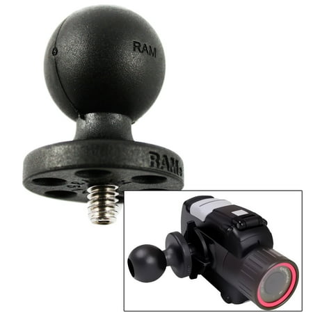 RAM MOUNT COMPSITE 1 BALL W/ 1/4-20 STUD FOR CAMERAS