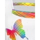 thumbnail image 4 of Camiseta Suelta de Talla Extra de Estampado de Mariposa Rosegal  Camisetas tallas grandes, 4 of 5