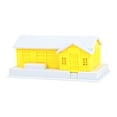 thumbnail image 3 of Colcolo 3x1:87 HO Scale Modern Miniature Building House DIY Sand Table Railway Diorama 3 Pcs, 3 of 7