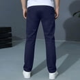 thumbnail image 5 of CONZONE Kids Boys Cargo Pants Outdoor Hiking Pants For Child Elastic Waist Solid Color Straight Leg Jogger Trousers With Pockets, 5 of 7