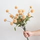 thumbnail image 4 of Flores Artificiales De Plástico 1 flor artificial de diente de león de plástico amarillo con 5 capullos para decoración del hogar, ideal para macetas de jardín y alféizares de ventanas. Rkxzt, 4 of 9