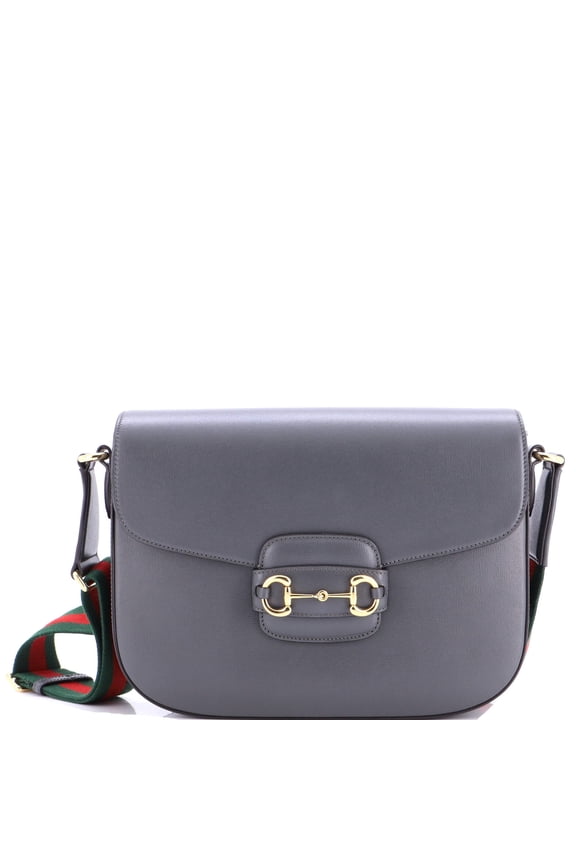 Pre-Owned Horsebit 1955 Shoulder Bag Leather Large By Rebag