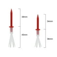 thumbnail image 6 of 2-3/4 inch Golf Tees Plastic 10Pcs Golf Tee Polypropylene More Durable Mix Colors 2.75inch, 6 of 7