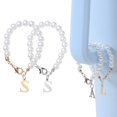 thumbnail image 1 of Homerr Tasse à Lettres Personnalisée Pendentif Lettre Pendentif Lettre Personnalisée Accessoires de Tasse Initiale en Alliage Décor Acier Inoxydable 26 Lettres Anglaises Pendentif avec Fermoir Homard, 1 of 7