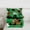 Green Brown, variant on Feelyou Red Camo Abstract Full Size Comforter Sets, Pixel Grid Miners Bedding Sets, 3pcs