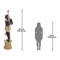 thumbnail image 7 of Design Toscano The Egyptian Grand Ruler Collection: Life-Size Khnum Statue atop a Temple Column Mount, 7 of 7