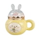thumbnail image 4 of Patrón de Tazas de café Espresso Latte Taza Taza de té con tapa y asa Taza de la Taza de cerámica para el hogar Acción de gracias Amarillo claro perfecl Taza de café, 4 of 8