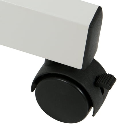 Flash Furniture - Hercules Mobile Marker Board - White