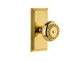 thumbnail image 4 of Grandeur Carpar_Prv_234 Carre Solid Brass Rose Privacy Door Knob Set - Brass, 4 of 6