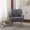 Grey, variant on Fulvari Velvet Upholstered Accent Armchair with Solid Wood Frame for Living Room Bedroom Lounge Balcony Home Office
