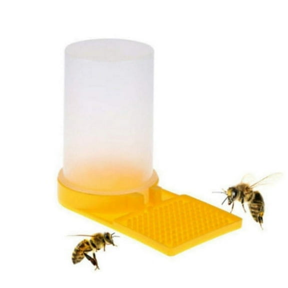 Cheers.US 2Pcs Bee Water Feeder Beehive Beekeeping Drinking Dispenser Honey Feeding Bowl,Easy to Clean, Odorless, Multi-use