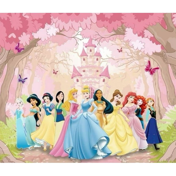 Princess Diamond Art Painting Kits - Full Drill Diamond Dots Paintings for Beginners, Round 5D Paint with Diamonds Pictures Gem DIY Adult Crafts 12x16inch
