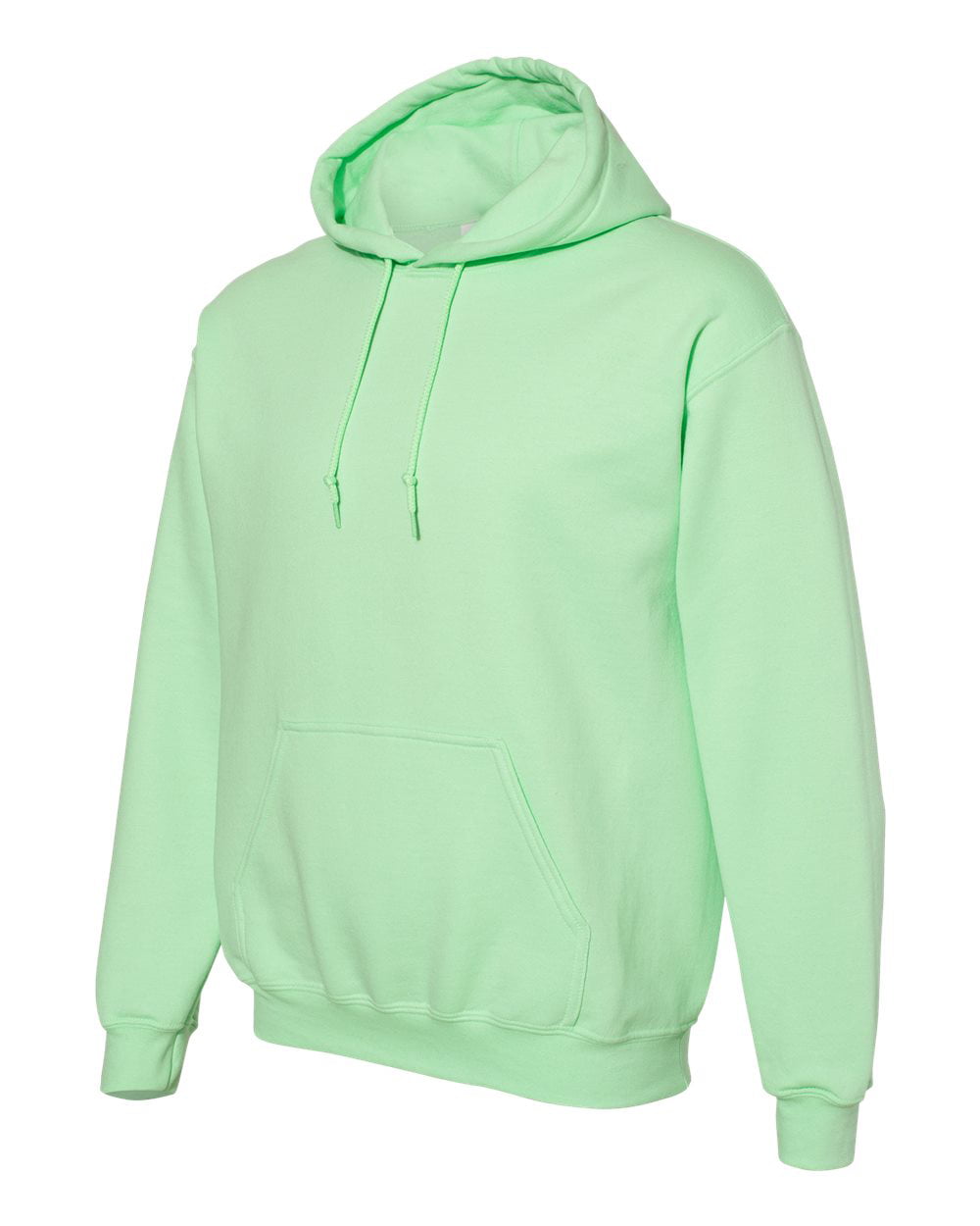 Men Multi Colors Hooded Sweatshirt Men Hoodies Color Mint Green 4X-Large Size