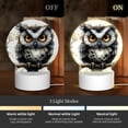 thumbnail image 3 of Balery Whimsical Owl On Branch Pattern Acrylic Night Light Gift with 3 Color ModesTouch-Sensitive LED Lamp Perfect Gift for Mother's Day, Birthday, or Christmas, 3 of 9