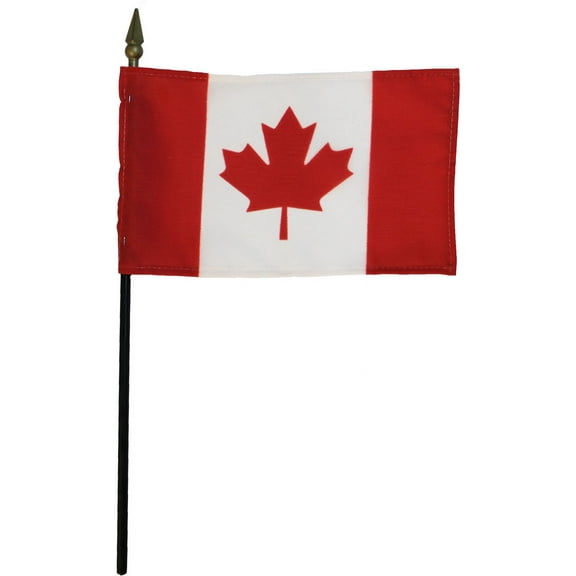 Canada - 4"X6" Stick Flag