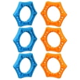 thumbnail image 1 of Microphone Anti Roll Rings Silicone Blue for Microphone KTV Stage Performance 6Pcs 2.4In, 1 of 8