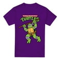 thumbnail image 1 of Teenage Mutant Ninja Turtles T-Shirt Rétro pour Hommes Donatello, 1 of 5