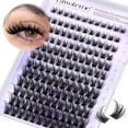 thumbnail image 1 of Extensiones de pestañas Pawotence Lash Clusters Wispy 144 unidades, 1 of 7