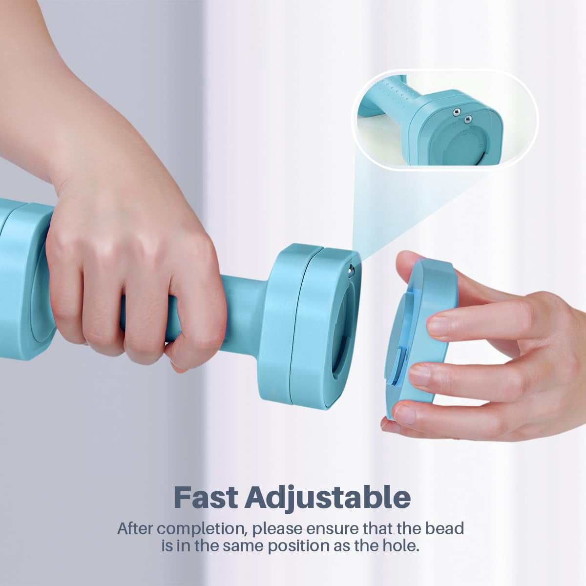 Adjustable Dumbbell Set  4 In 1 Free Weight For Women Hand At Home Each 2lb 3lb 4lb 5lb With Tpu Soft Rubber Handle Gym Aquatic Fitness Equipment Purple