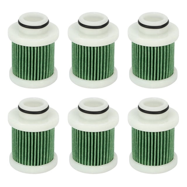 6 Uds 6D8-WS24A-00 Filtro de Combustible para F40A F50 T50 F60 T60 F70 F90-Motor de Gasolina Filtro Marino Fuera de 40-115Hp