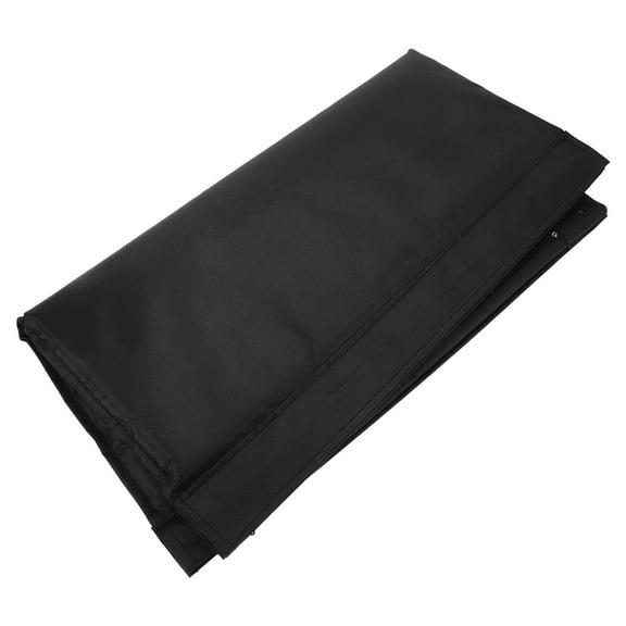 LULULION Black Oxford Fabric Wheelchair Cushion Thick Seat Pad Breathable Supportive Comfort