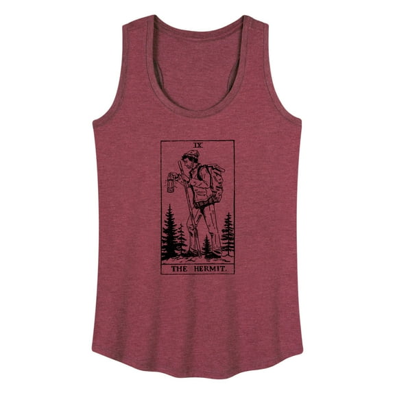 Instant Message - The Hermit Hiker - Women's Racerback Tank Top