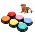 thumbnail image 4 of Record Talking Buttons, Simple Operation 6pcs Dog Record Button Portable  For Pets For Cats, 4 of 8